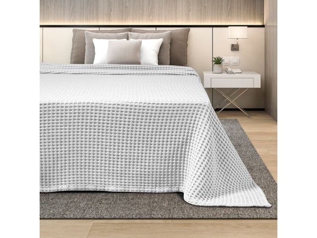 ΚΟΥΒΕΡΤΑ ΠΙΚΕ KING SIZE ADAM HOME 240x260 WHITE