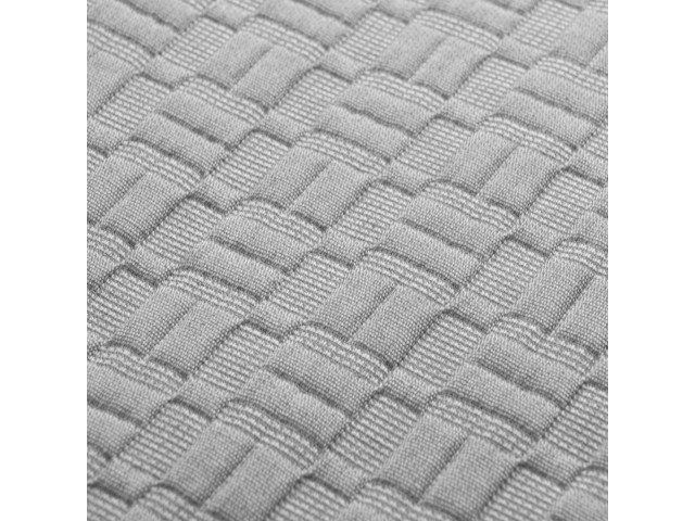 ΚΟΥΒΕΡΤΑ ΖΑΚΑΡ ΜΟΝΗ MATLASSE ROMVIA 170X270 GREY (360 gsm)