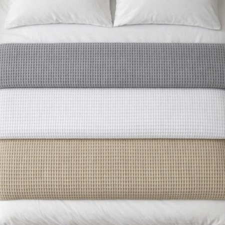 ΚΟΥΒΕΡΤΑ ΠΙΚΕ SANFORIZED KING SIZE 240Χ255 ADAM HOME  