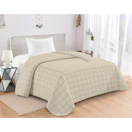 ΚΟΥΒΕΡΛΙ ΚΑΠΙΤΟΝΕ ΜΟΝΟ 160X240 ADAM HOME ANTEL CREAM