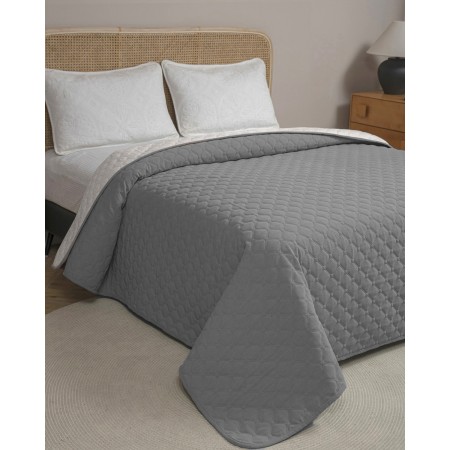 ΚΟΥΒΕΡΛΙ CHENILLE ΥΠΕΡΔΙΠΛΟ 220Χ240 ADAM HOME MISTRAL GREY