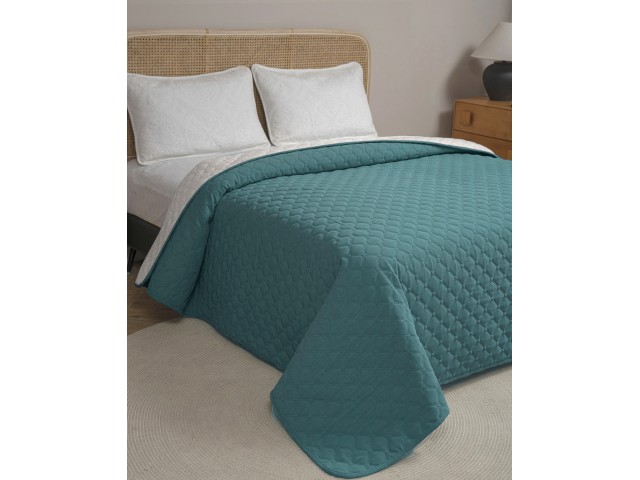 ΚΟΥΒΕΡΛΙ CHENILLE ΥΠΕΡΔΙΠΛΟ 220Χ240 ADAM HOME MISTRAL PETROL