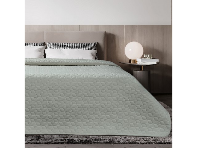 ΚΟΥΒΕΡΛΙ MICROFIBER PRE-WASHED ΥΠΕΡΔΙΠΛΟ 220X240 ADAM HOME VIVA  OLIVE GREEN