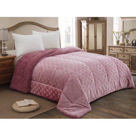 ΚΟΥΒΕΡΤΟΠΑΠΛΩΜΑ ΥΠΕΡΔΙΠΛΟ 220X240  ADAM HOME (825) APPLE