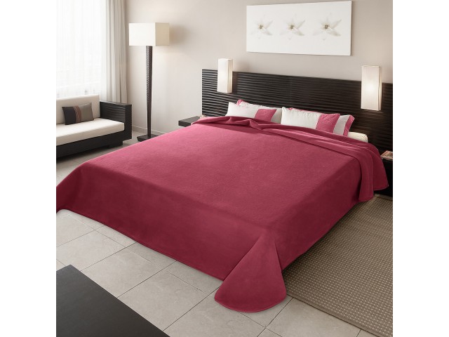 ΚΟΥΒΕΡΤΑ ΙΣΠΑΝΙΑΣ ΥΠΕΡΔΙΠΛΗ 220Χ240 BELPLA  STER PLAIN FUCHSIA(22)