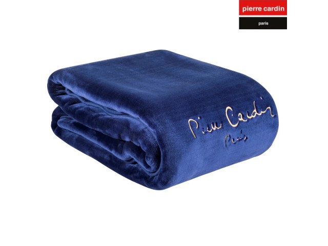 ΚΟΥΒΕΡΤΑ ΜΟΝΗ 160X240 PIERRE CARDIN NANCY 545 NAVY(9)