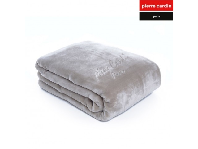 ΚΟΥΒΕΡΤΑ ΜΟΝΗ 160X220 PIERRE CARDIN NANCY STER 545 TAUPE(55)