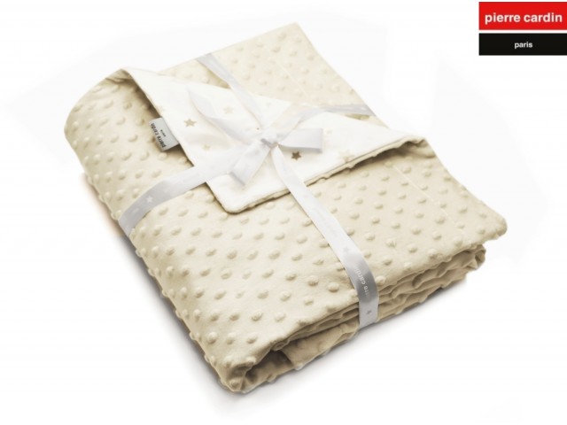 ΚΟΥΒΕΡΤΑ ΚΟΥΝΙΑΣ soft plus FLEECE 110X140 PIERRE CARDIN TOPPY BEIGE