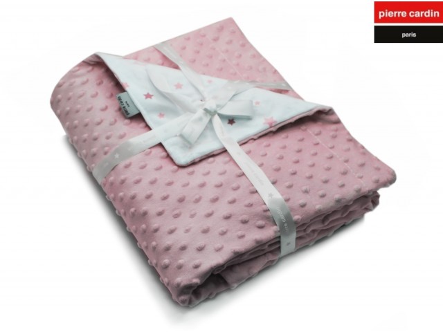 ΚΟΥΒΕΡΤΑ ΚΟΥΝΙΑΣ soft plus FLEECE 110X140 PIERRE CARDIN TOPPY PINK